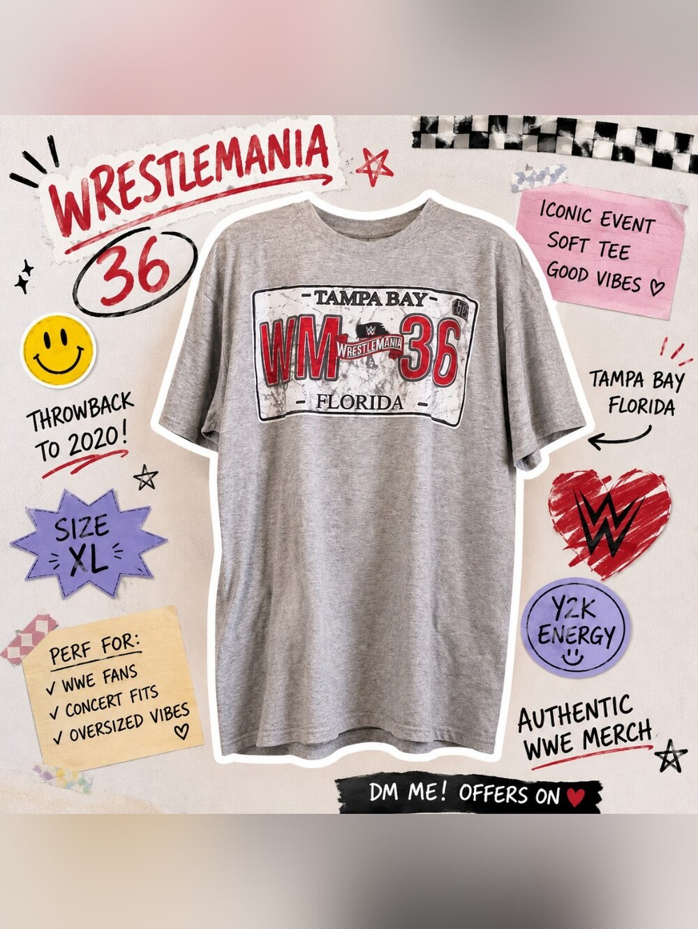 WWE‎ Authentic Wrestle Mania 2020